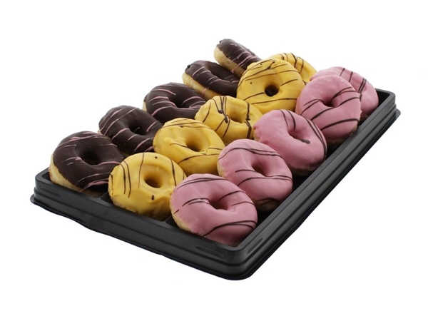 Box mini donuts assorti a 15