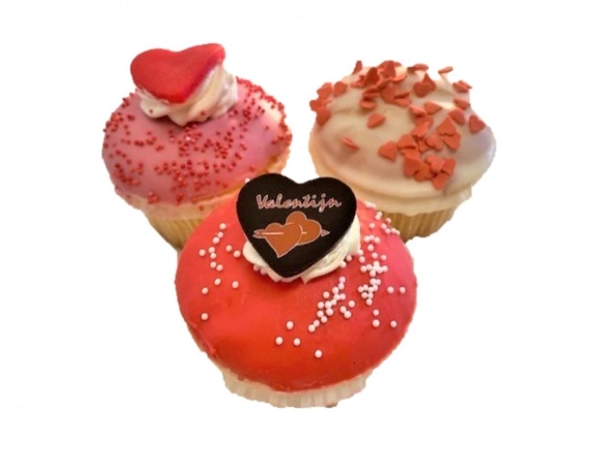 Valentijn cupcake