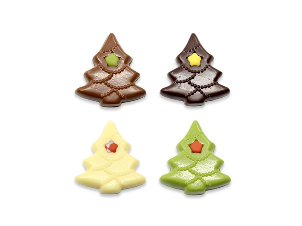 Choco Kerstboompjes zakje a 100 gram