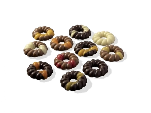 Choco Kerst kransjes zakje a 100 gram